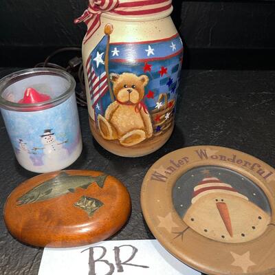 Americana Bear Mason Jar Candle Melt lot