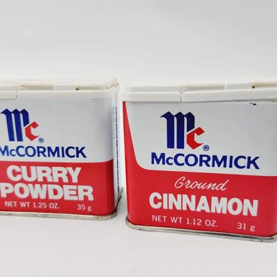 VINTAGE McCORMICK SEASONING CONTAINERS