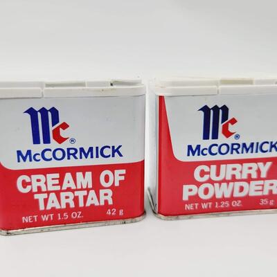 VINTAGE McCORMICK SEASONING CONTAINERS