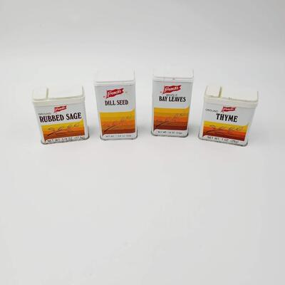 VINTAGE FRENCH SEASONING CONTAINERS