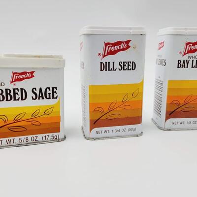 VINTAGE FRENCH SEASONING CONTAINERS