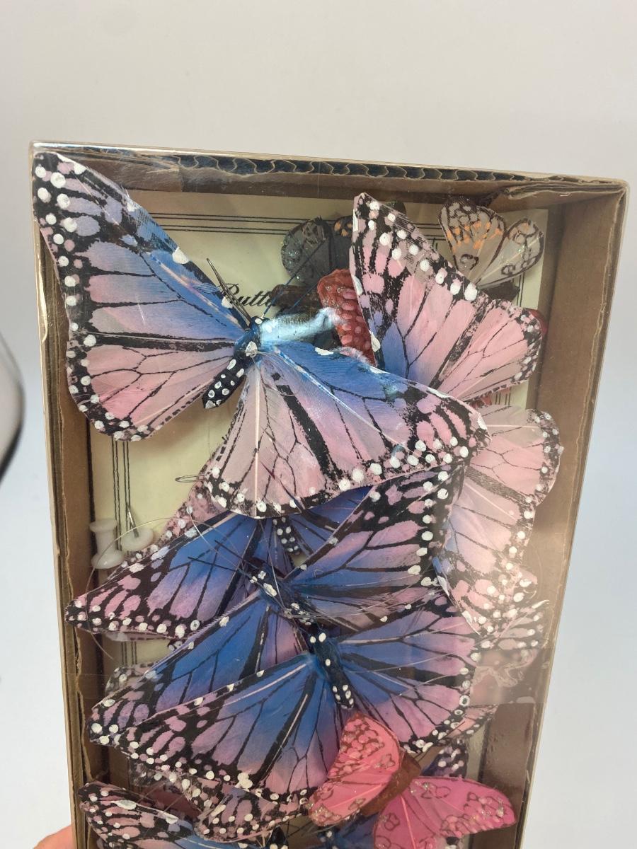 Fake Butterflies for Crafts and Decor