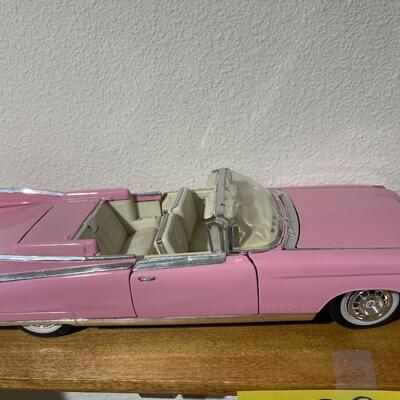 Pink Cadillac Metal Doe Cast