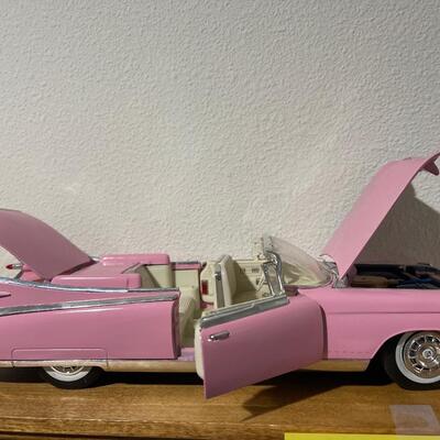 Pink Cadillac Metal Doe Cast