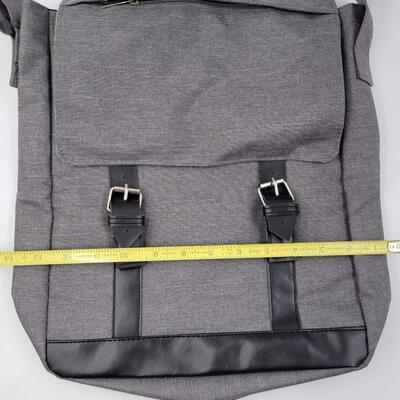 CANVAS MESSENGER BAG