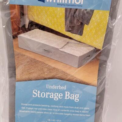 NEW 4 PC WHITMOR UNDER THE BED STORAGE BAG
