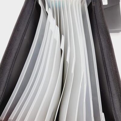 LIKE NEW PORTABLE FILE FOLDERS