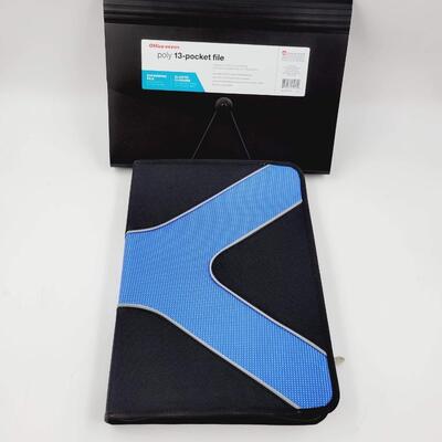 LIKE NEW PORTABLE FILE FOLDERS