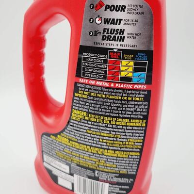 FULL BOTTLE OF DRANO MAX GEL