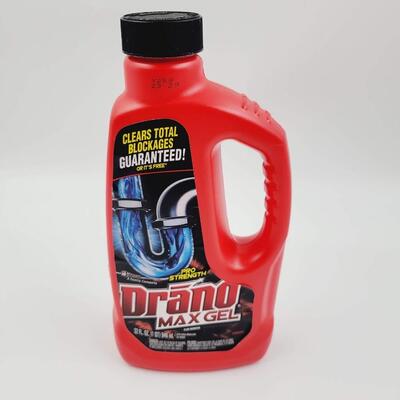 FULL BOTTLE OF DRANO MAX GEL
