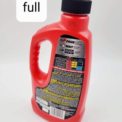 FULL BOTTLE OF DRANO MAX GEL