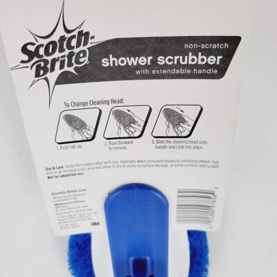 NEW SCOTCH BRITE SHOWER SCRUBBER