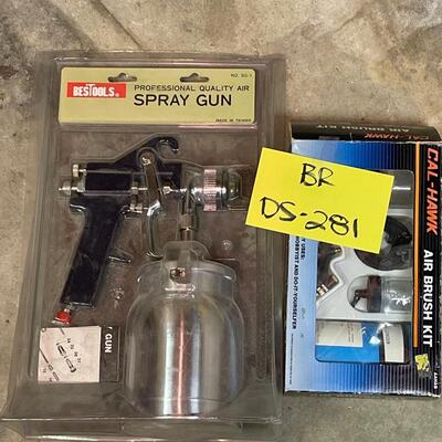 Spray gun lot
