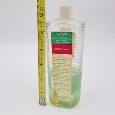 VINTAGE ALPHA KERI GLASS BOTTLE