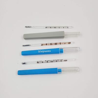 VINTAGE GLASS THERMOMETER BUNDLE