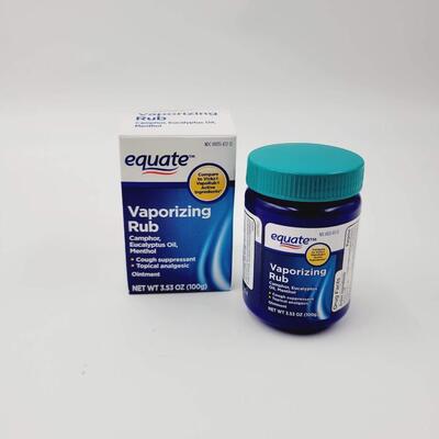 NEW EQUATE VAPOR RUB