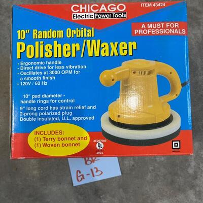 10 inch random orbital polisher waxer