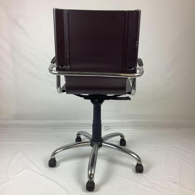 3012 West Elm Leather Office Chair