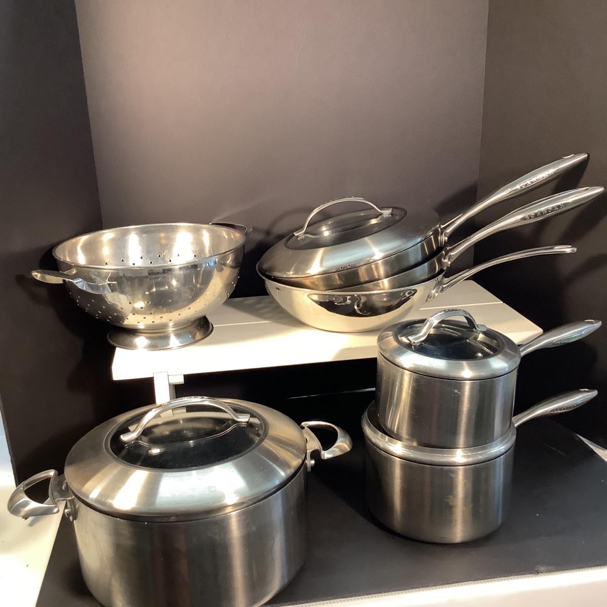 Lot 3034 SCANPAN Ceramic Titanium induction made in Denmark & Calphan