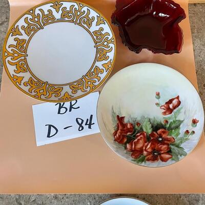 Plates and candy dish