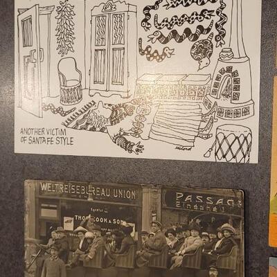 Lot 91: Vintage Set of FUNNY Unused Postcards