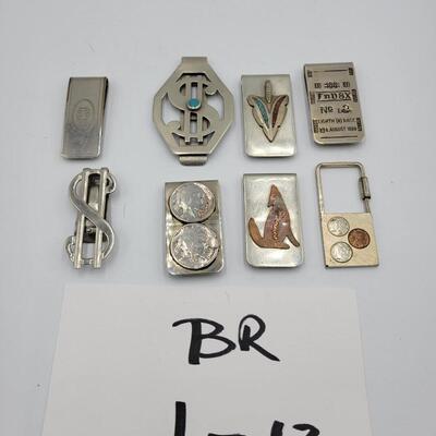 10 Pc Money Clip Lot