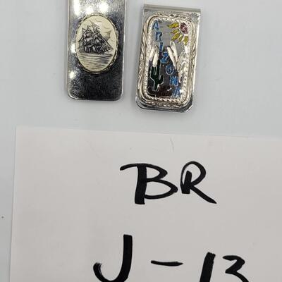 10 Pc Money Clip Lot