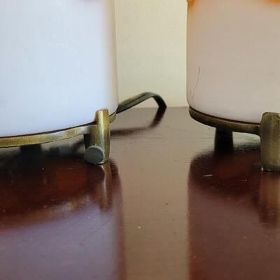 Lot 97: Pair of Vintage ANGEL Table Lamps Pair