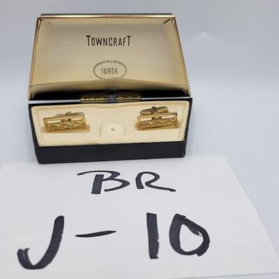 Cufflinks in box