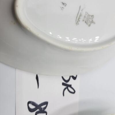 3 Pc Plate Decor Lot