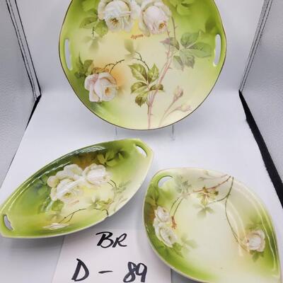 3 Pc Plate Decor Lot