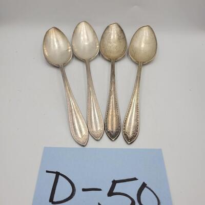 Antique Silverware in Box