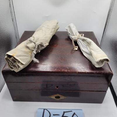 Antique Silverware in Box