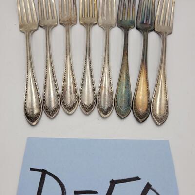 Antique Silverware in Box