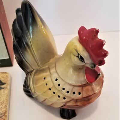 Lot #81  Decorative Chicken Lot - 3 pieces