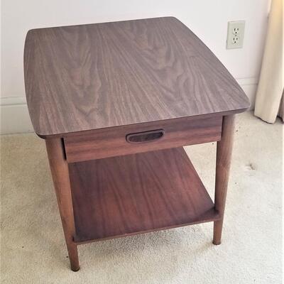 Lot #82  Vintage Mid Century LANE Lamp Table