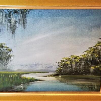 Lot #83  Original Oil on Canvas by Listed Artist Paul Samson
