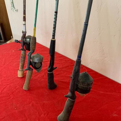 Vintage Fishing Poles