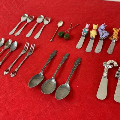 Childâ€™s Flatware Lot