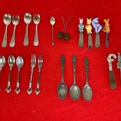 Childâ€™s Flatware Lot
