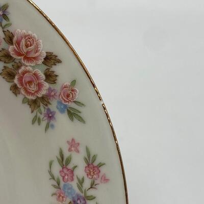 Vintage Pink Floral Teacup & Saucer Made in China