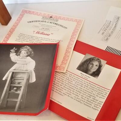 Lot #91  Ashton-Drake Collectible Doll - "Decorating the Tree" - Melissa
