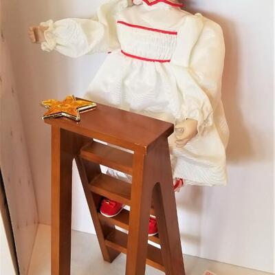 Lot #91  Ashton-Drake Collectible Doll - "Decorating the Tree" - Melissa