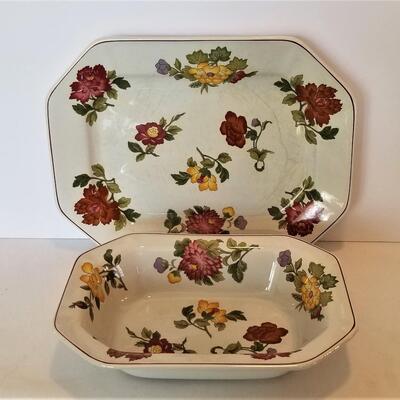 Lot #95  Set of Wedgwood "Kimono" Everyday Dishes