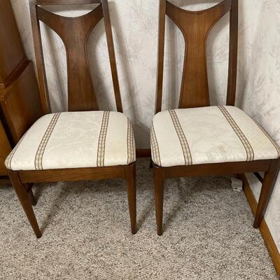 1960’s dining room chairs a set of 6