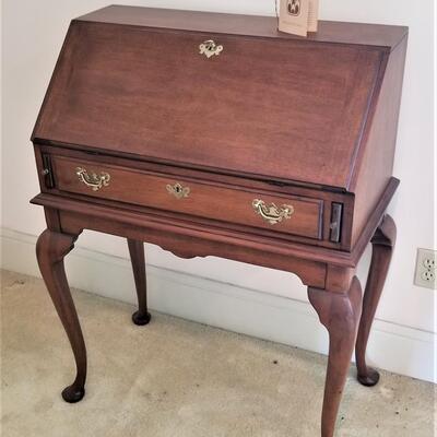 Lot #98  Wellington Ladies Drop Leaf desk with chair