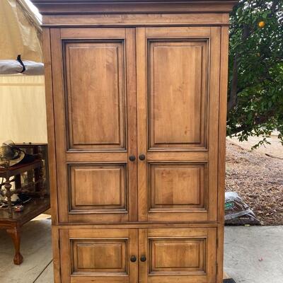 Ethan Allen TV Media Cabinet Armoire - LA HABRA HEIGHTS PICK UP ONLY