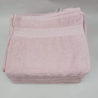 CANNON PINK BATH TOWEL BUNDLE 5 PC