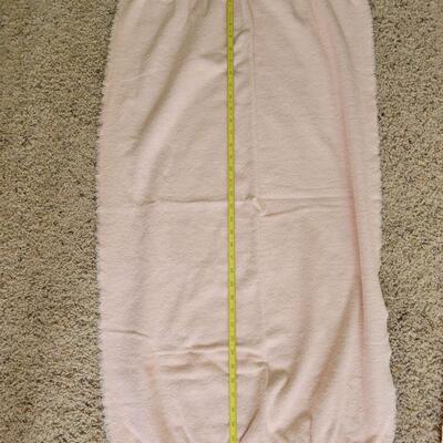 VINTAGE COLORMATE PINK BATH TOWEL BUNDLE 3pc