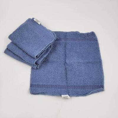 SPIRIT BLUE WASHCLOTH BUNDLE 4pc